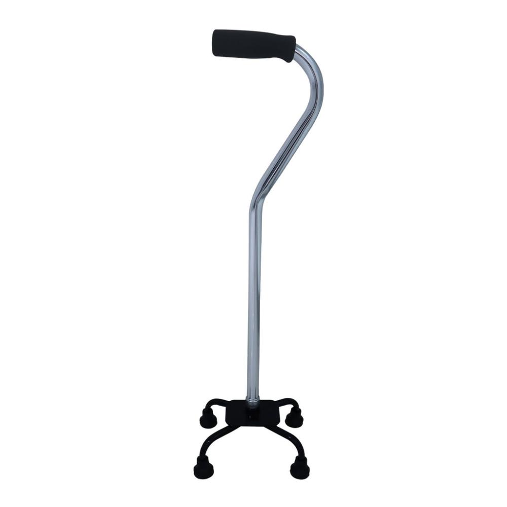 BASTON 4 APOYOS NEGRO HANDY