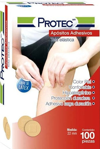 CURITA REDONDA C/100 PROTEC