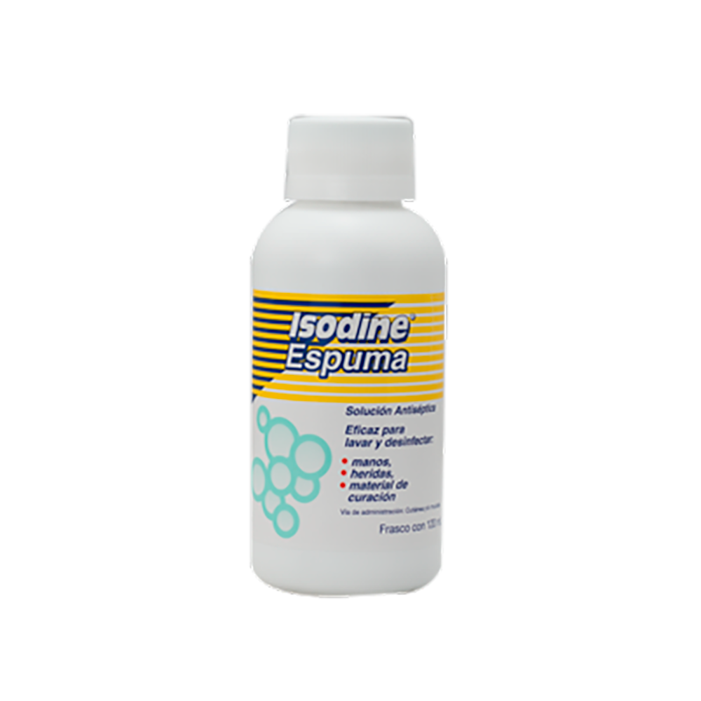 ISODINE ESPUMA 120ML DIAFRA