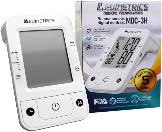 BAUMANOMETRO DIGITAL DE BRAZO ROSSMAX MDC-3H