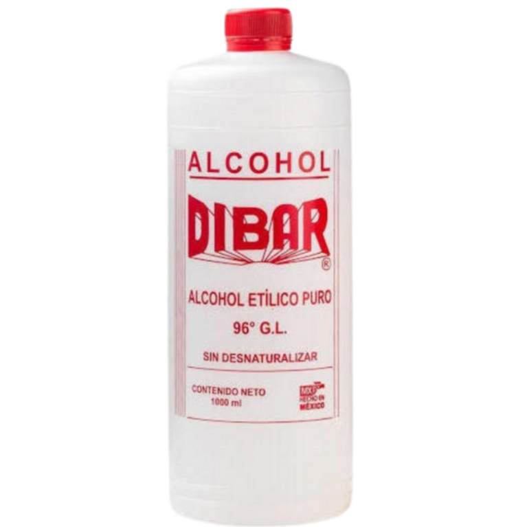 ALCOHOL ETILICO 96 1L DIBAR