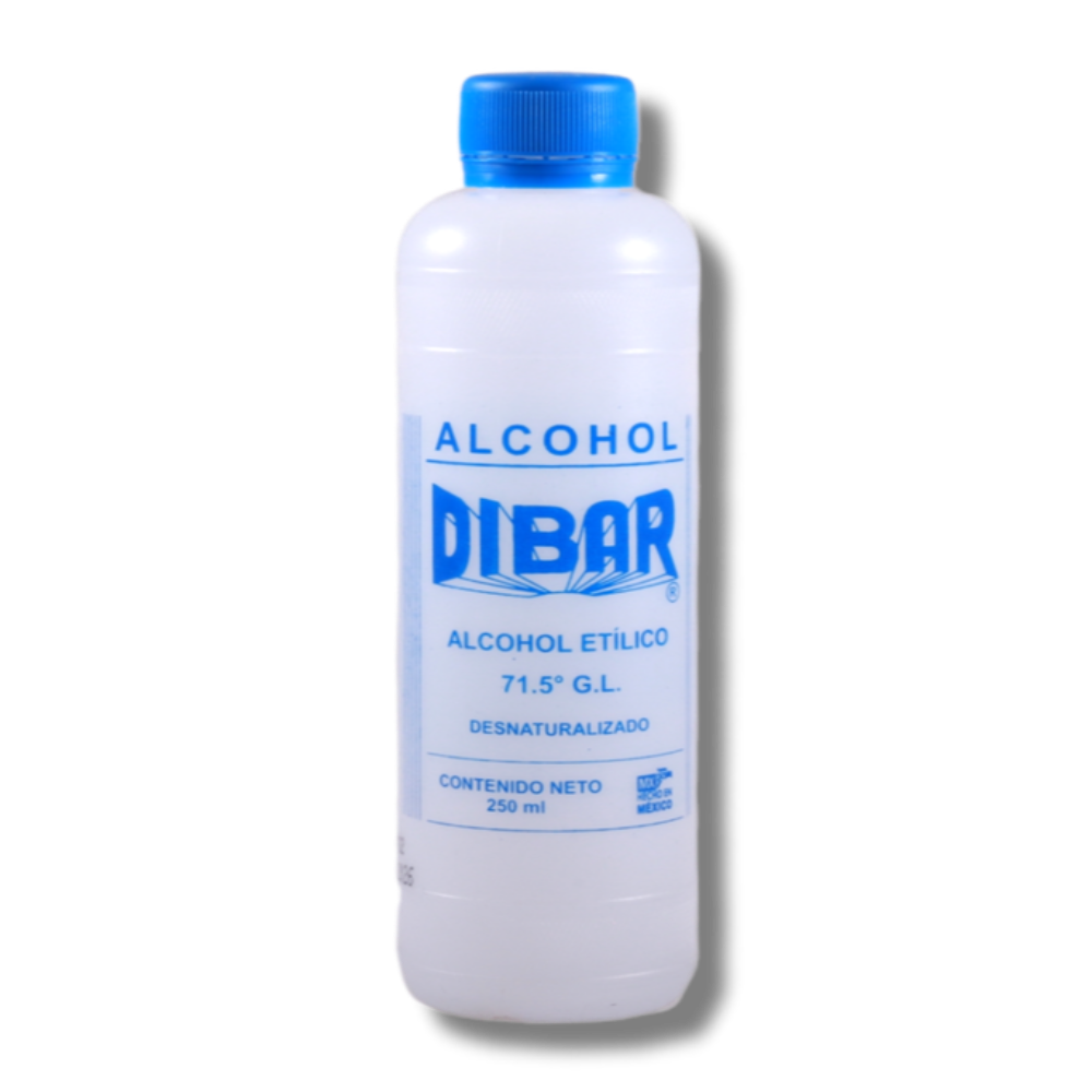 ALCOHOL 71 250ML DIBAR