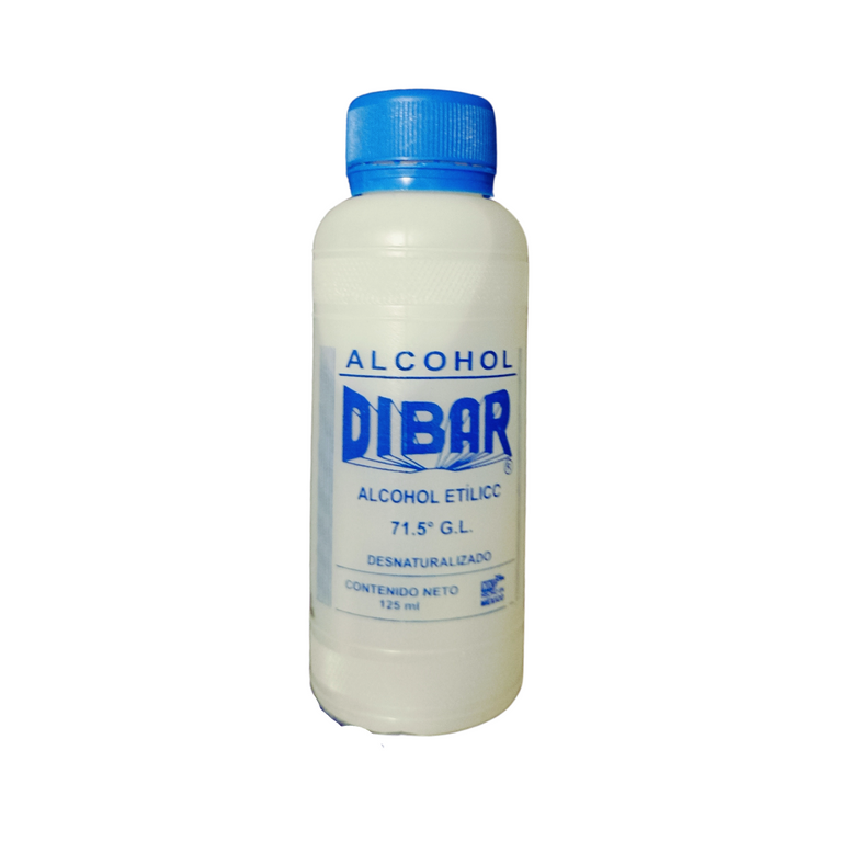 ALCOHOL 71 125ML DIBAR