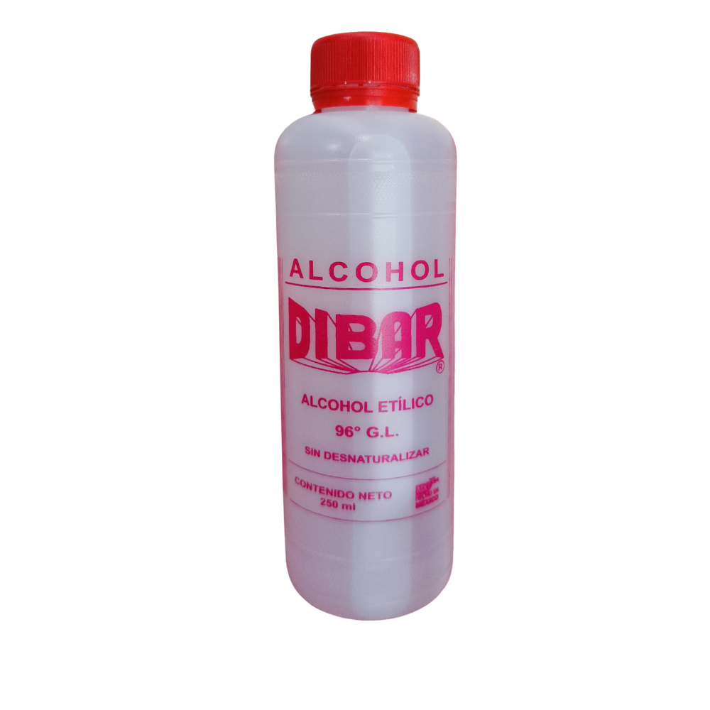 ALCOHOL ETILICO 96 250ML. DIBAR