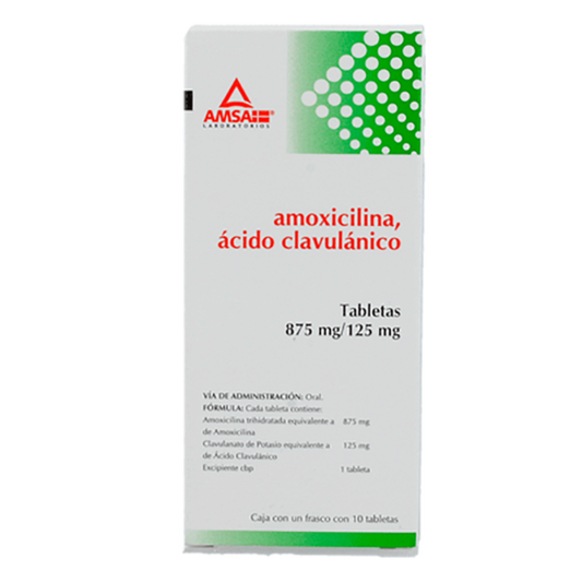 AMOXICILINA/ACIDO CLAV. 875MG