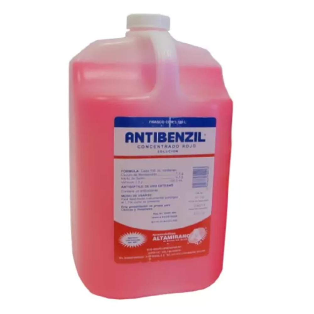 ANTIBENZIL CONCENTRADO ROJO 3.75L. ALTAMIRANO