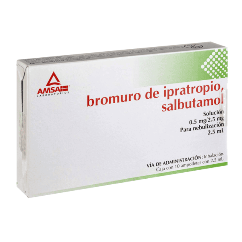 BROMURO DE IPRATROPIO, SALBUTAMOL SOL NEBULIZAR