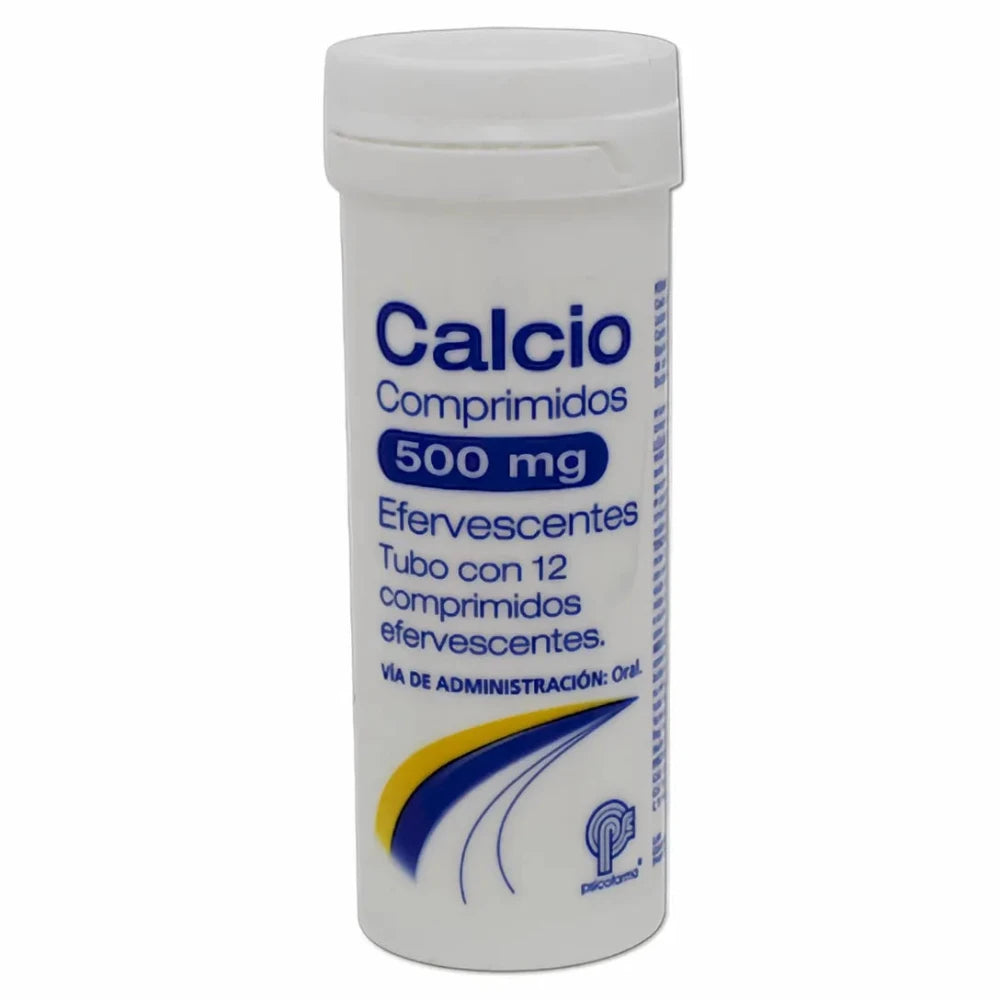 CALCIO COMPRIMIDOS 500MG EFERVESCENTES