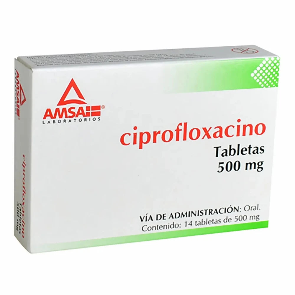 CIPROFLOXACINO 500MG TABLETA