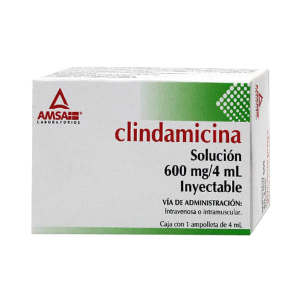 CLINDAMICINA SOLUCION 600MG/4 ML