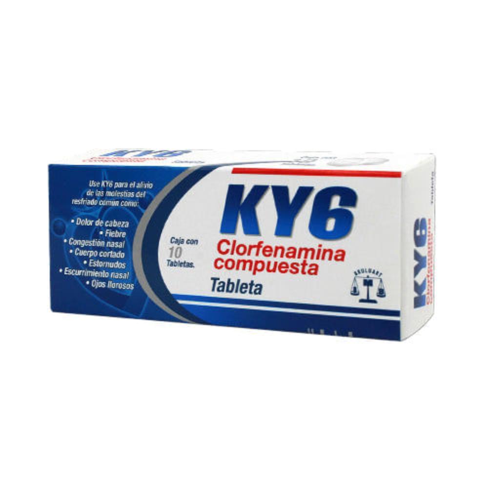CLORFENAMINA COMPUESTA KY6 TABS