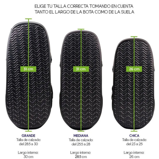 BOTA WALKER LARGA MEDIANA CON AIRE M.S.