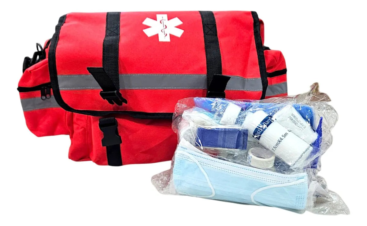 MOCHILA BOTIQUIN MEDIANA EQUIPADA SC-PA15