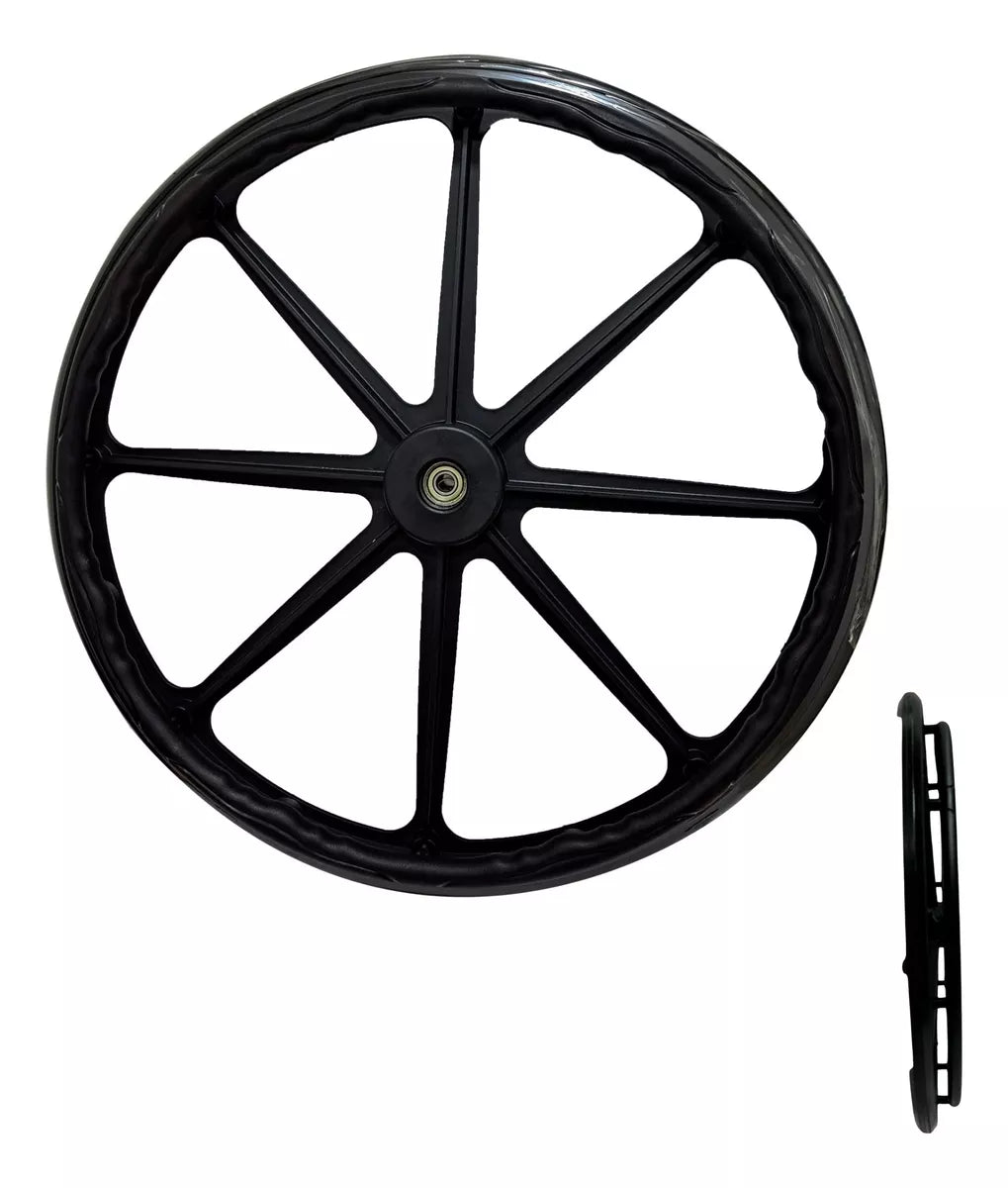 LLANTA P/SILLA DE RUEDA 24"" SOLIDA PIEZA SUPERCONFORT