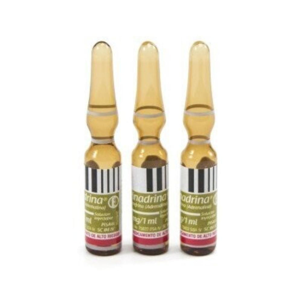 EPINEFRINA (ADRENALINA)1 MG/1ML PIEZA PISA
