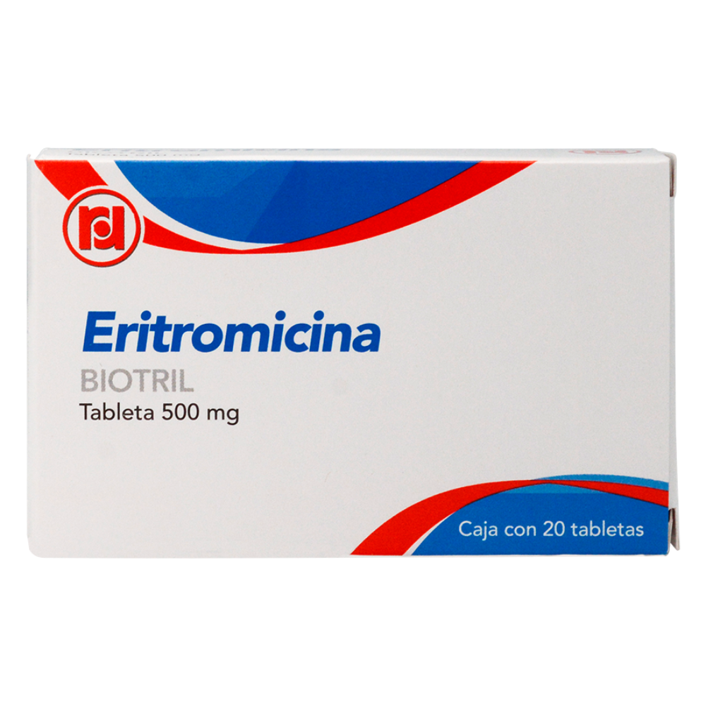 ERITROMICINA 500MG TAB