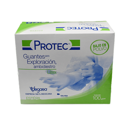GUANTE ESTERIL MEDIANO PROTEC PAR