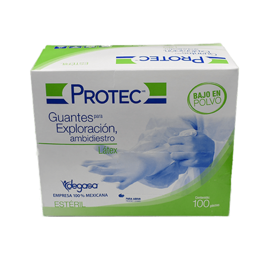 GUANTE ESTERIL MEDIANO PROTEC PAR