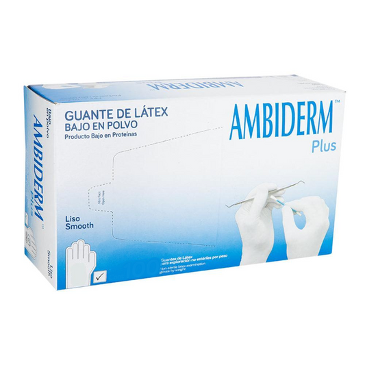 GUANTE NO ESTERIL T-M MCA. AMBIDERM C/200 PZAS