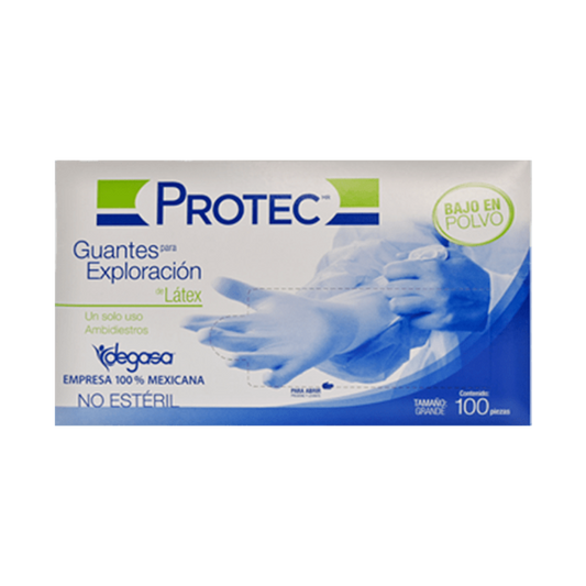 GUANTE NO ESTERIL GRANDE C/100 PROTEC