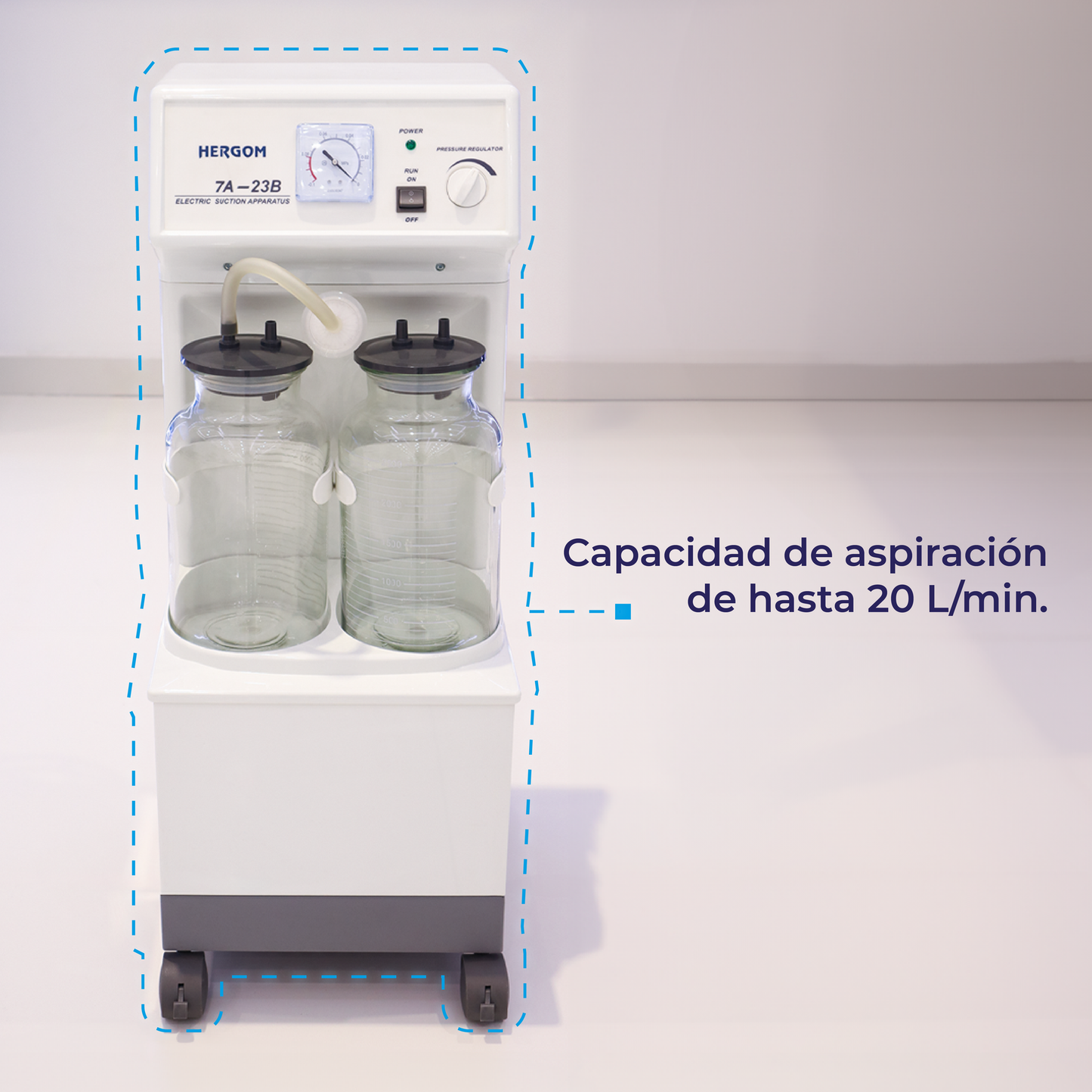 ASPIRADOR QUIRURGICO 20L