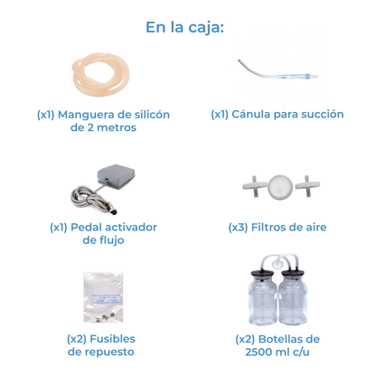 ASPIRADOR QUIRURGICO 20L