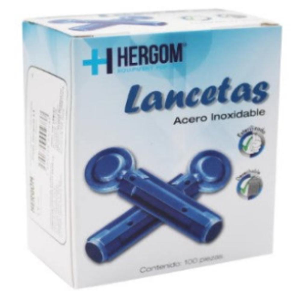 LANCETA ESTANDAR C/100 HERGOM