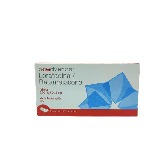 LORATADINA/BETAMETASONA 5MG/0.25MGTAB