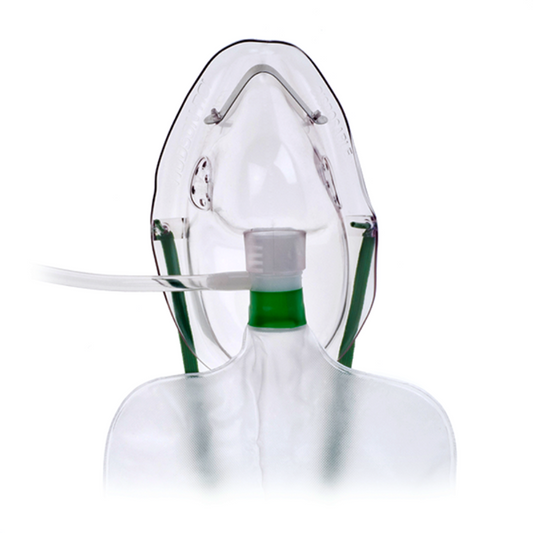 MASCARILLA PARA OXIGENO CON BOLSA RESERVORIO PEDIATRICO HUDSON
