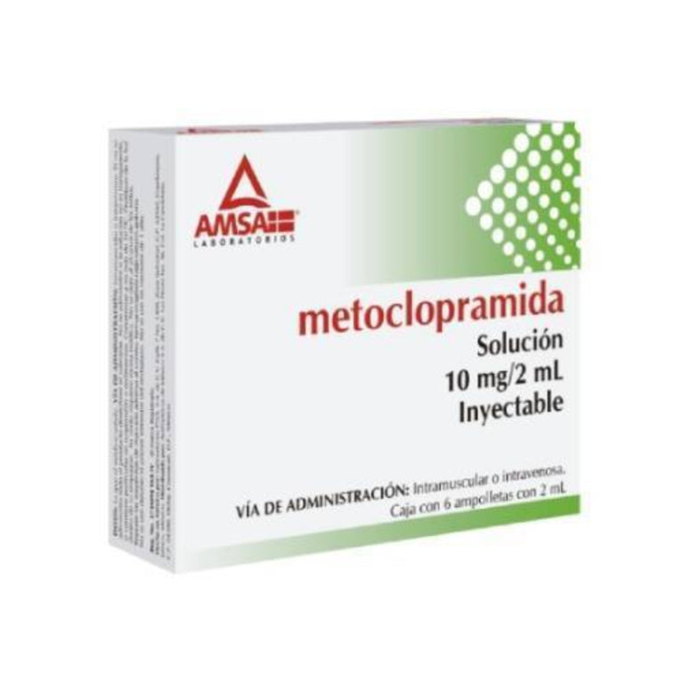 METOCLOPRAMIDA INY 10 MG/2ML