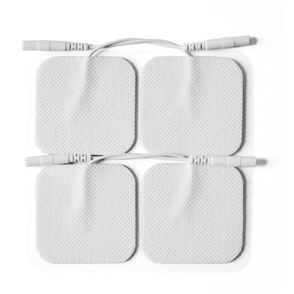 PARCHES PARA ELECTROESTIMULADOR CON COLA DE RATON 5X5 CM C/8