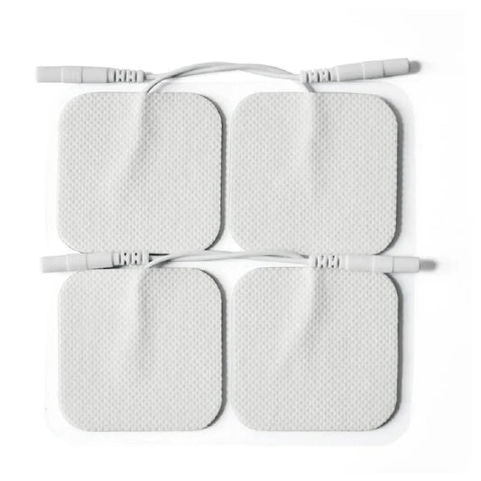 PARCHES PARA ELECTROESTIMULADOR CON COLA DE RATON 5X5 CM C/8