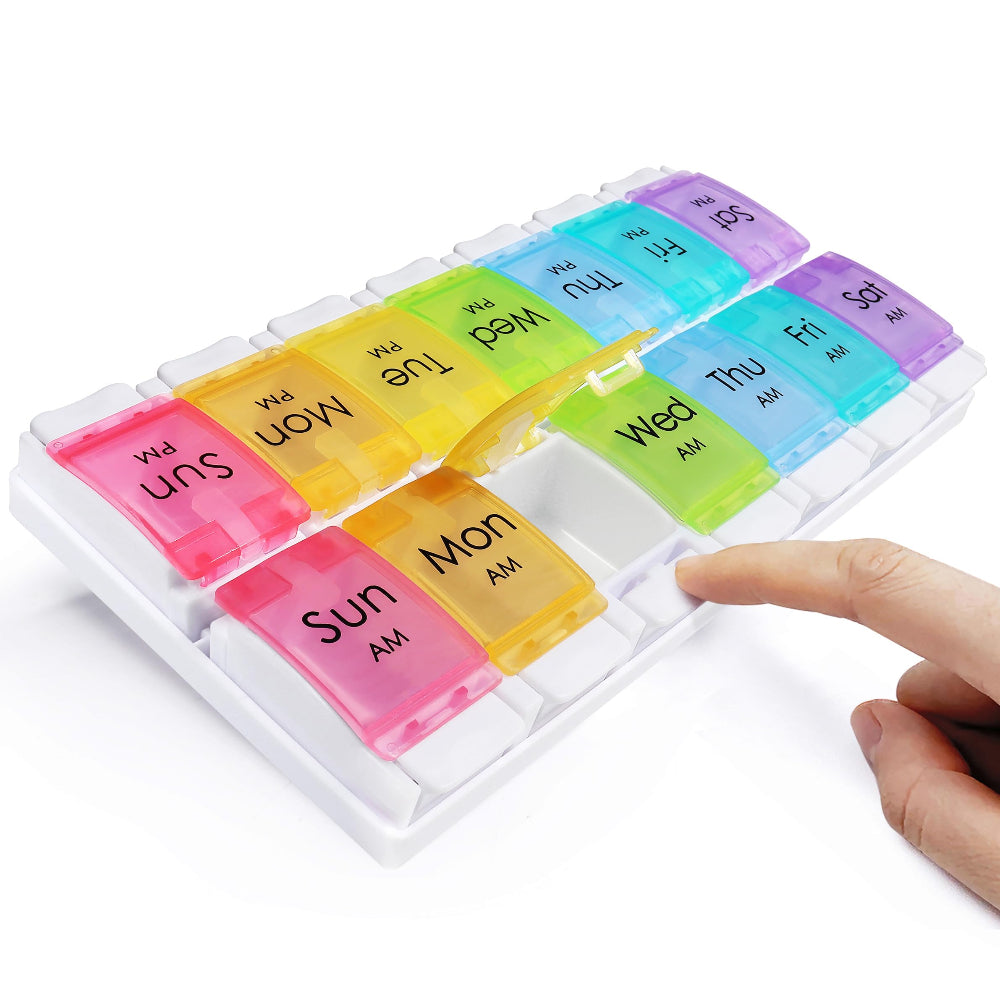 PASTILLERO ORGANIZADOR SEMANAL POR DIA SC-P003