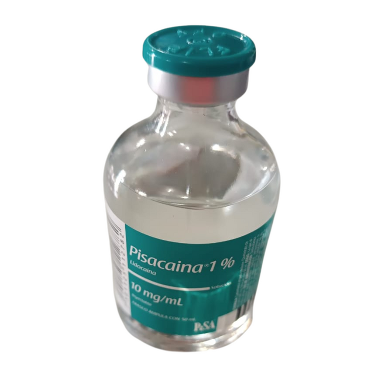 LIDOCAINA 1% 50ML. MCA. PISA