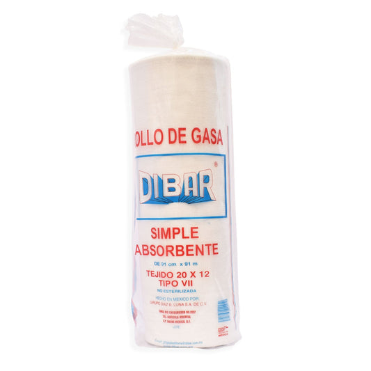 ROLLO DE GASA 91X91CM DIBAR