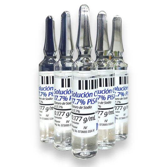 SOLUCION CLORURO DE SODIO AMP. 10ML 17.7%
