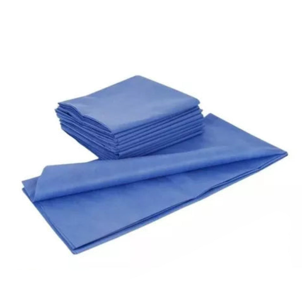 SABANA DESECHABLE AZUL 90X180CM