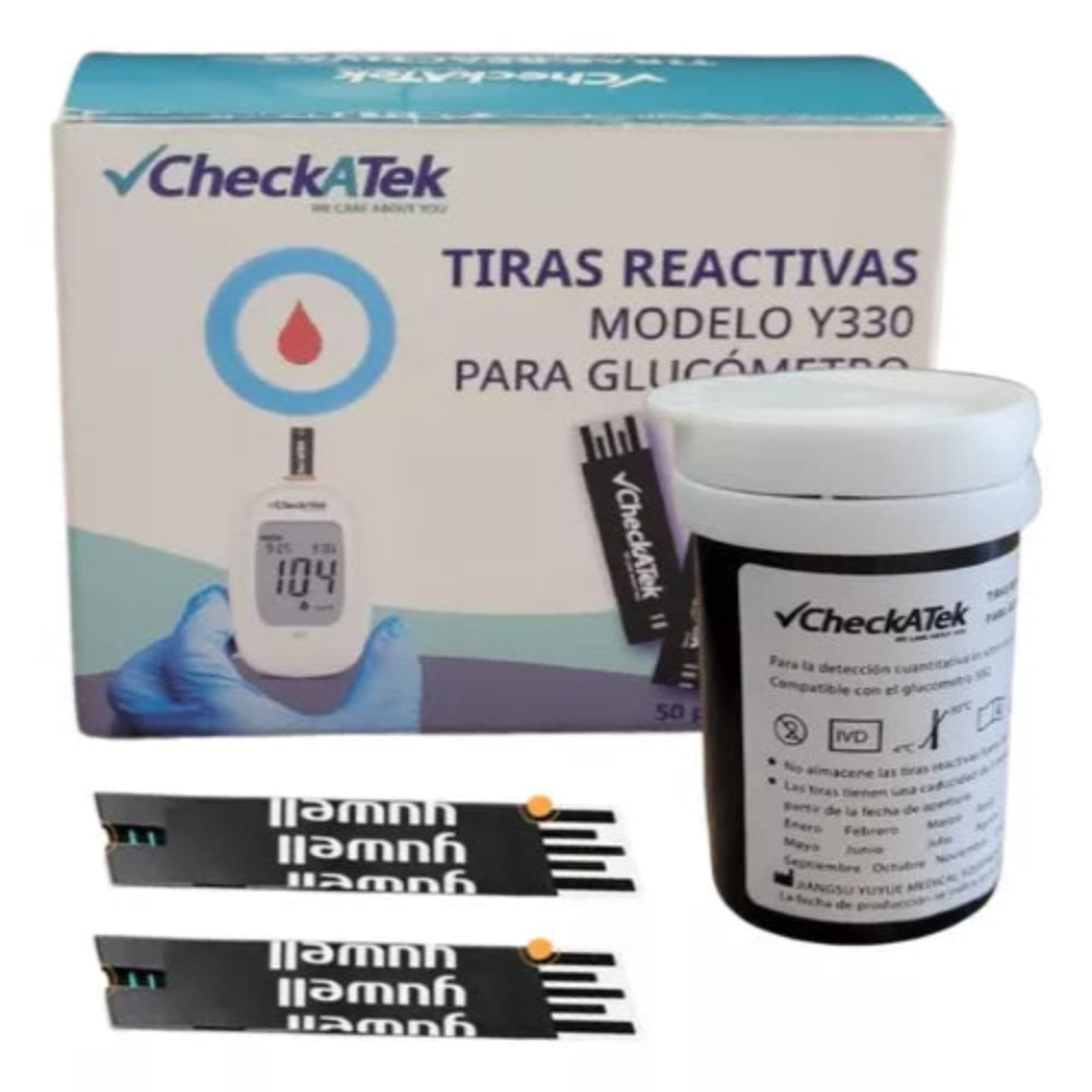 TIRAS REACTIVAS Y330 C/50 CHECKATEK