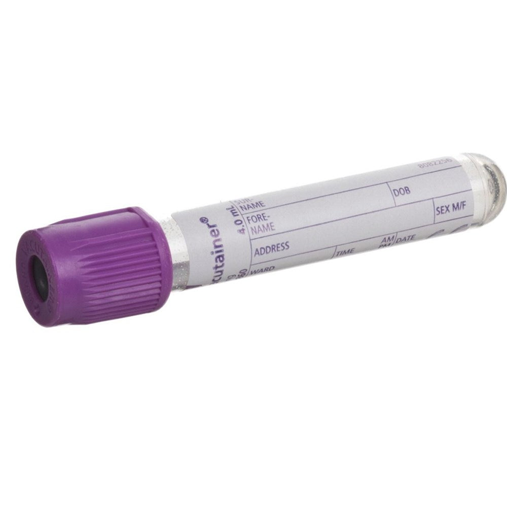 TUBO VACUTAINER LILA PIEZA