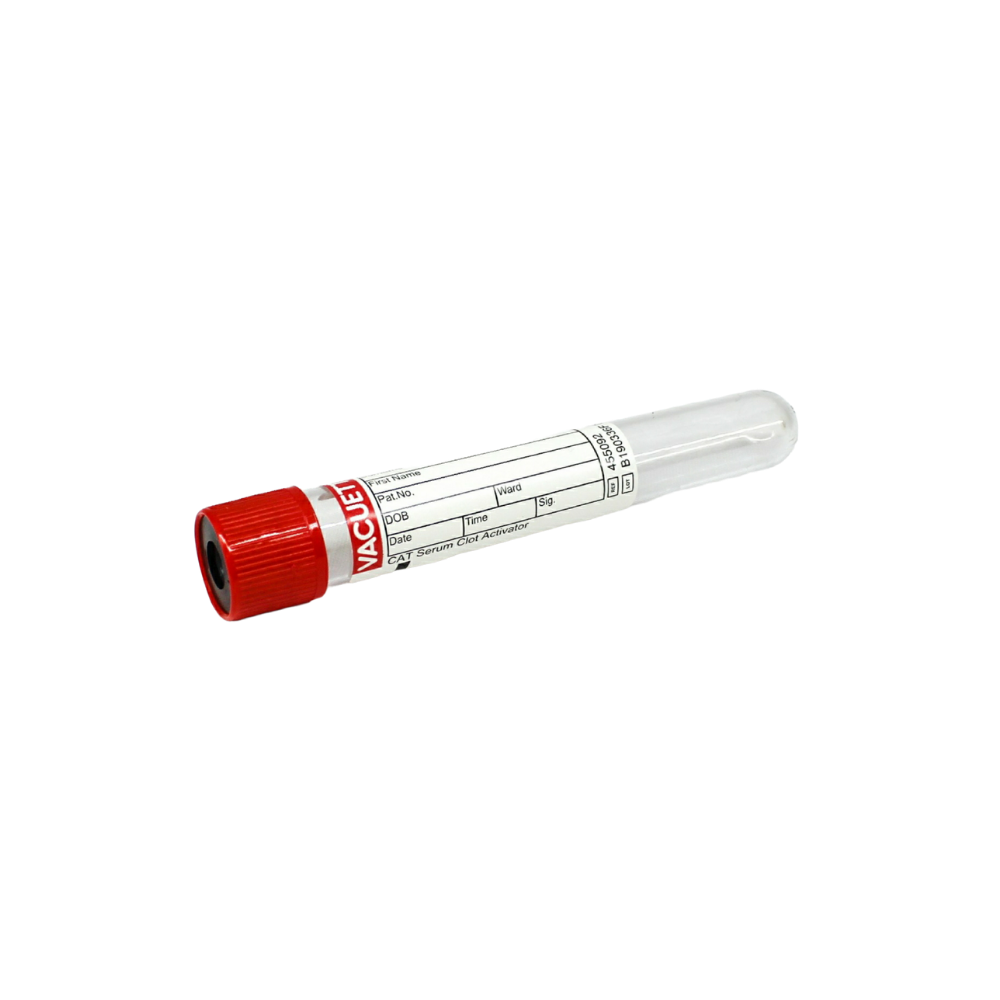 TUBO VACUTAINER ROJO PIEZA