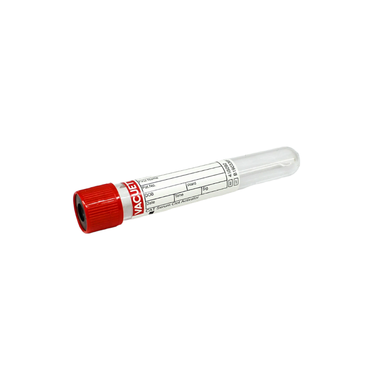 TUBO VACUTAINER ROJO PIEZA