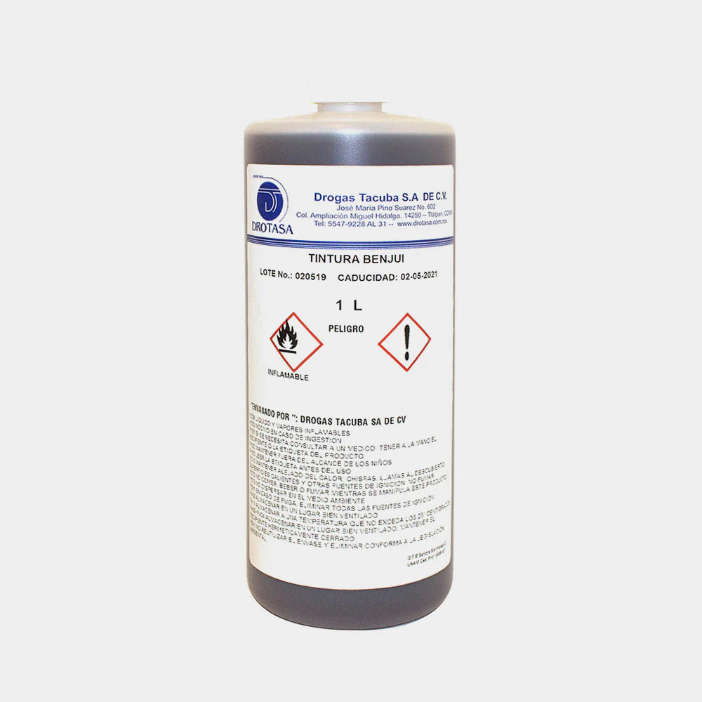 TINTURA DE BENJUI 1L.