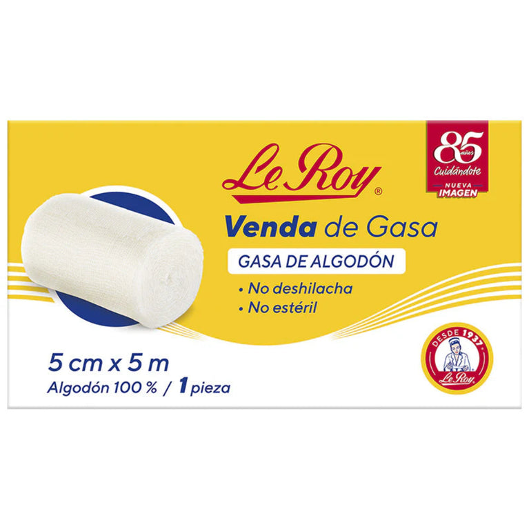 VENDA DE GASA 5CM LE ROY