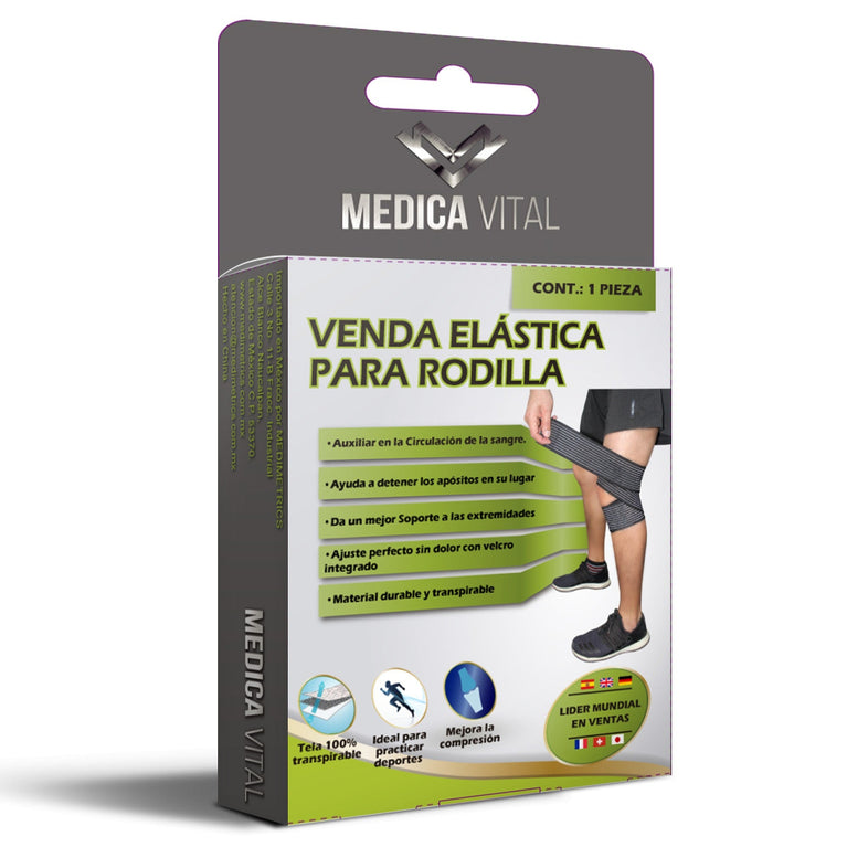 VENDA ELASTICA PARA RODILLA MEDICAVITAL