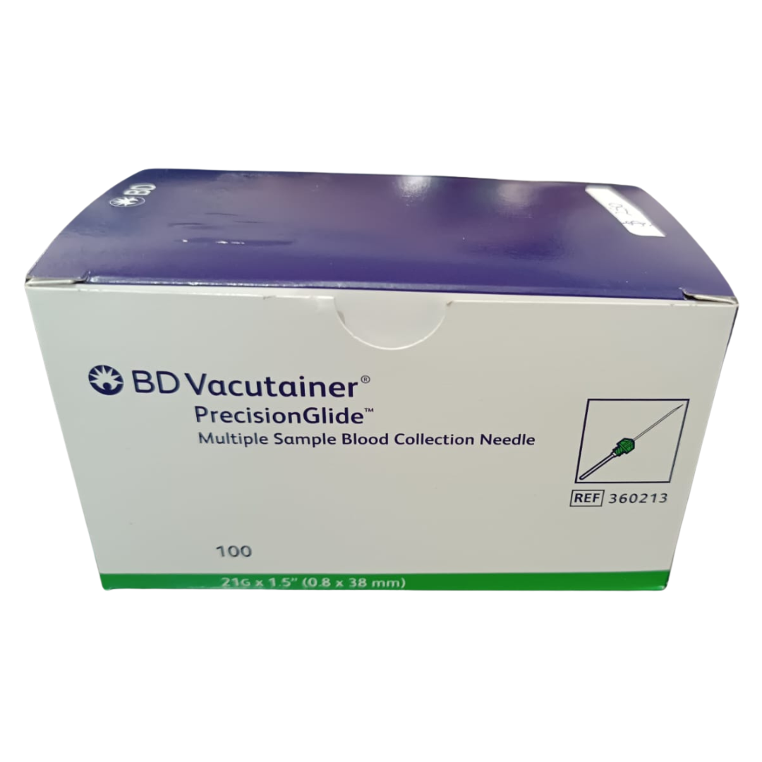 AGUJA VACUTAINER 21G C/100