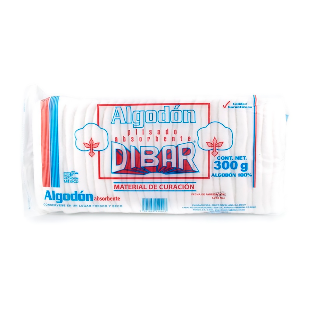 ALGODON PLISADO 300G DIBAR