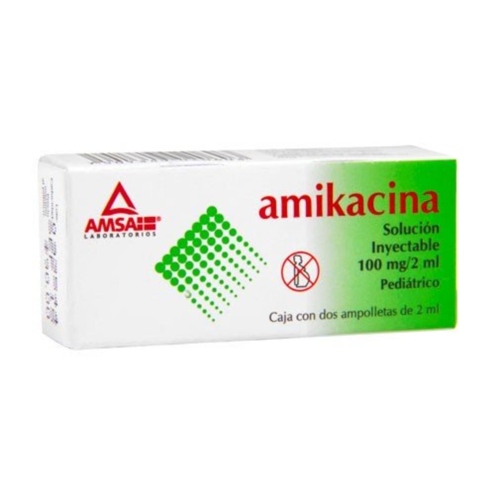 AMIKACINA 100MG SOL.INY.