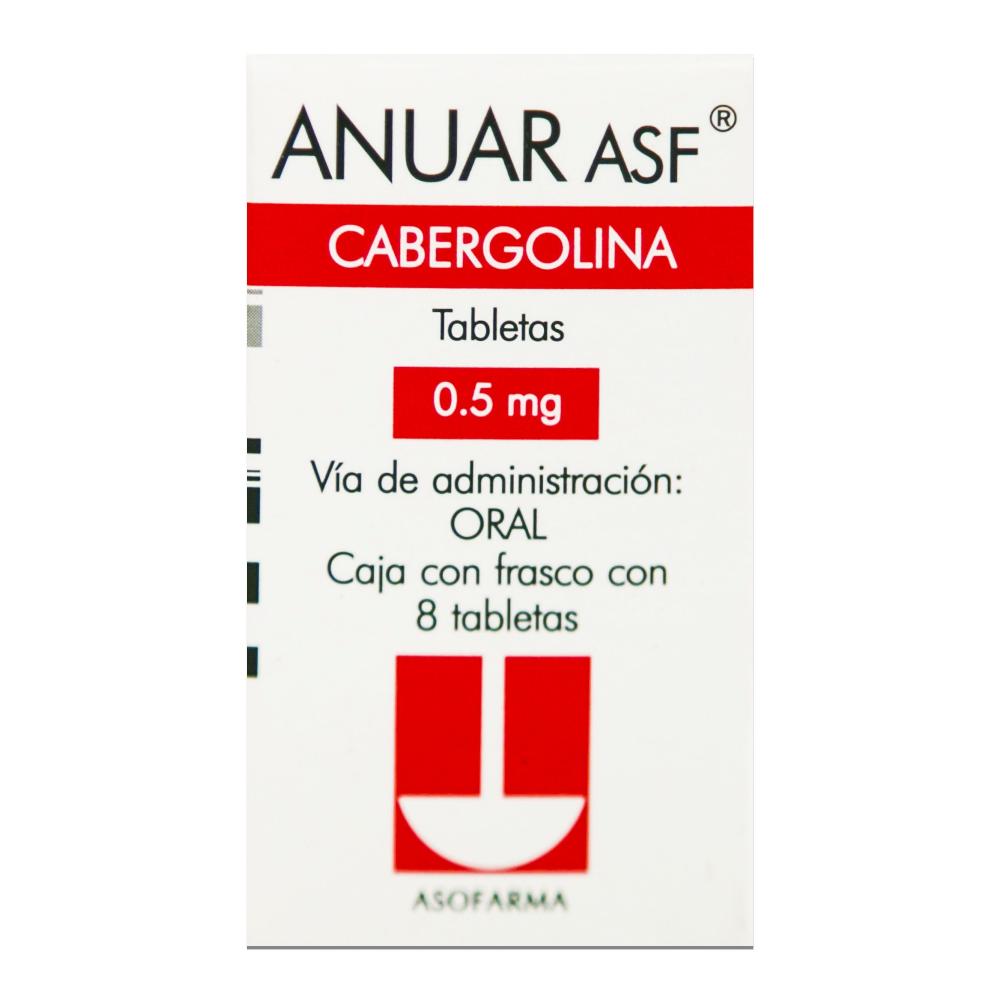 ANUAR ASF 0.5MG 8 CPR