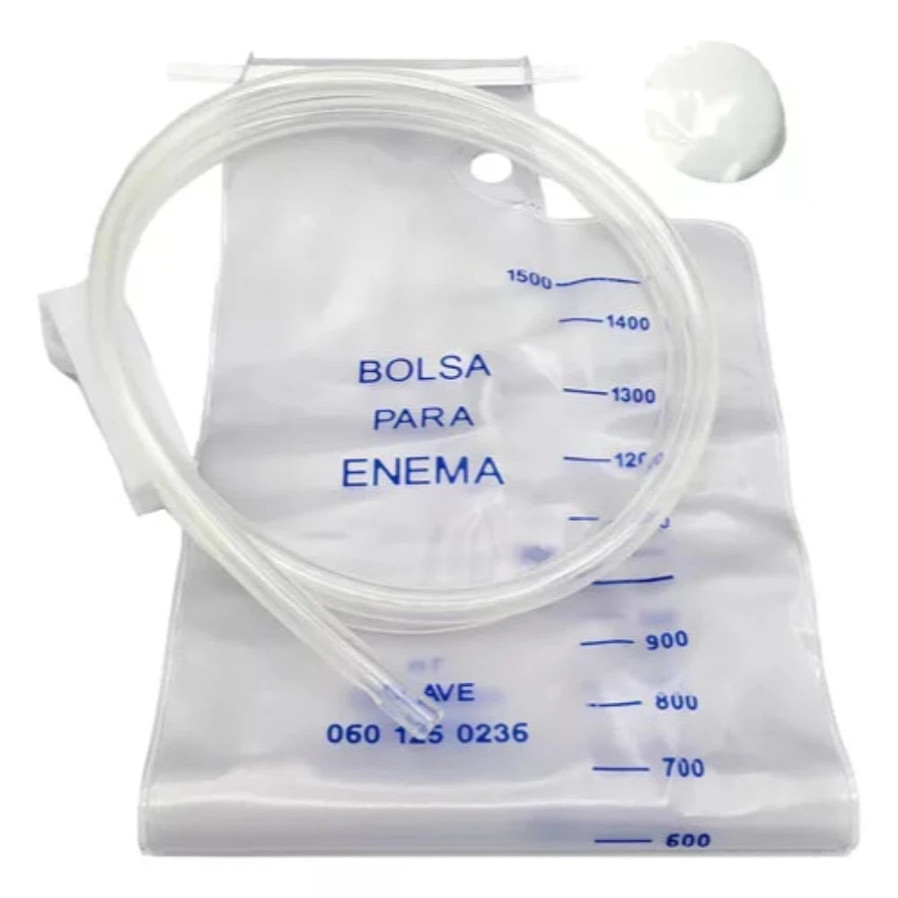 BOLSA PARA ENEMA 1500 ML JM