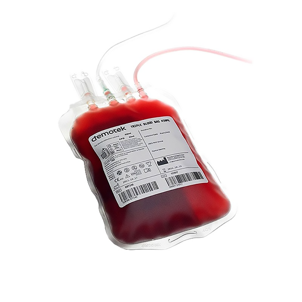 BOLSA PARA TRANSFUSION DE SANGRE 500 ML IPM